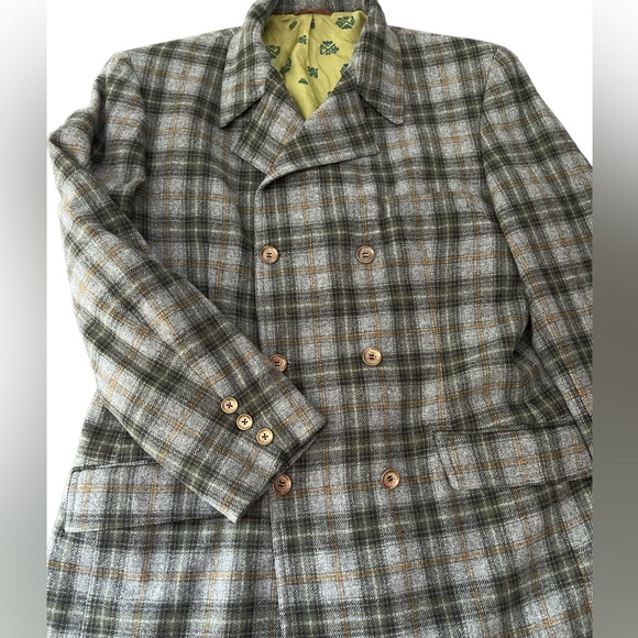 VINCENT SORRENTINO ORIGINAL WOOL BLAZER WITH SHOULDER PADS Men’s EUC 80s vintage - Picture 3 of 12